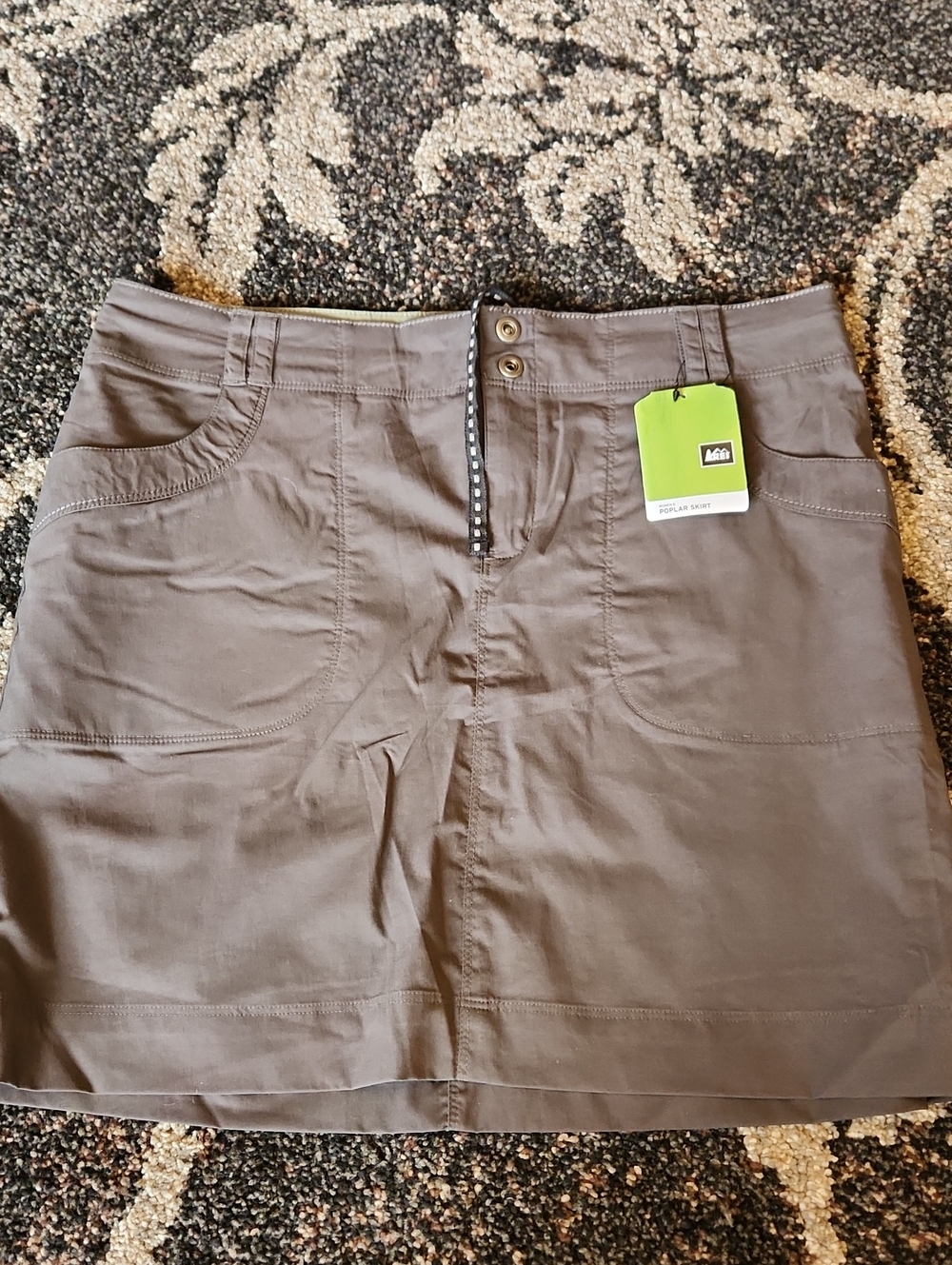 REI CoalUtility Poplar Skirt with Front Pockets - Picture 1 of 7